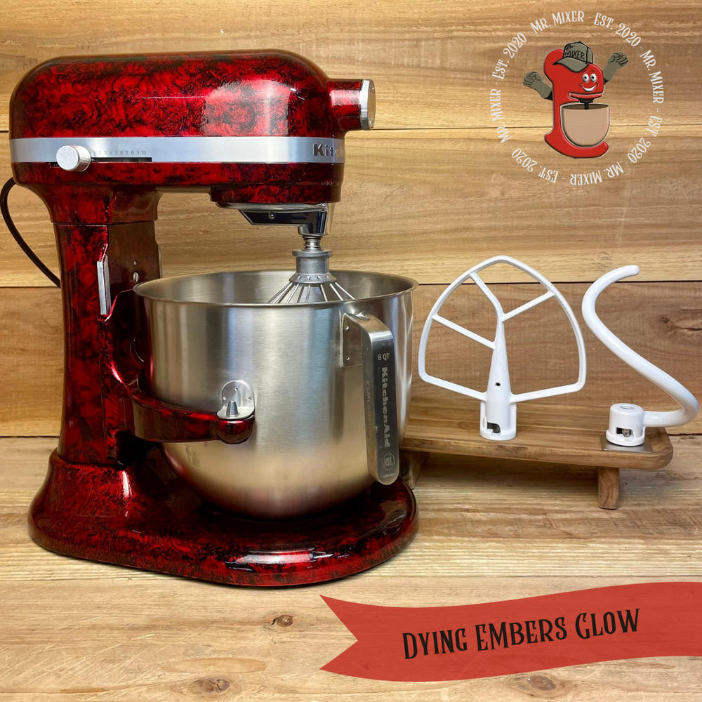 Mr. Mixer Signature Upgraded KitchenAid Dying Embers Glow with